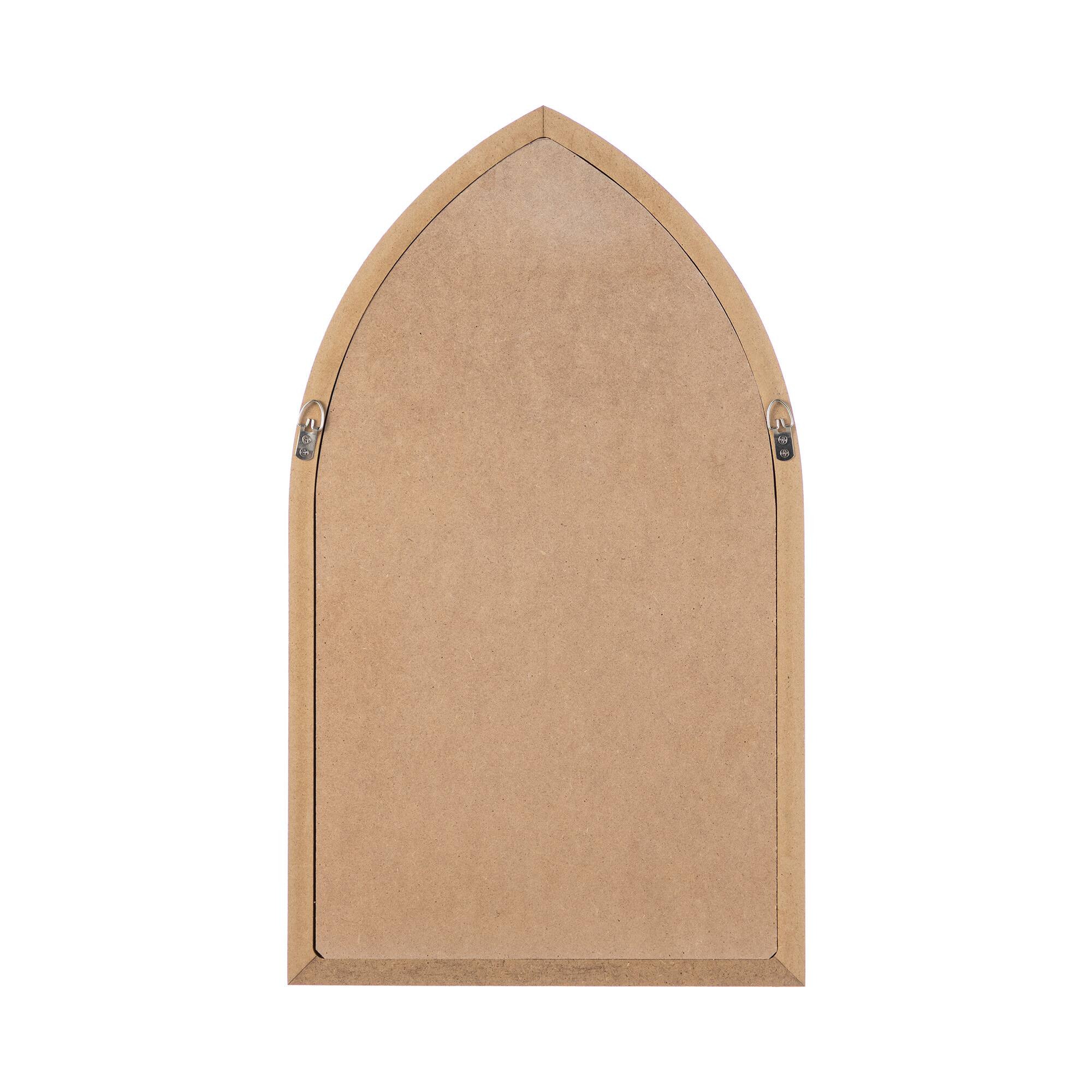 Glitzhome® 19.75" Wooden Gold Foil Nativity Scene Wall Decor